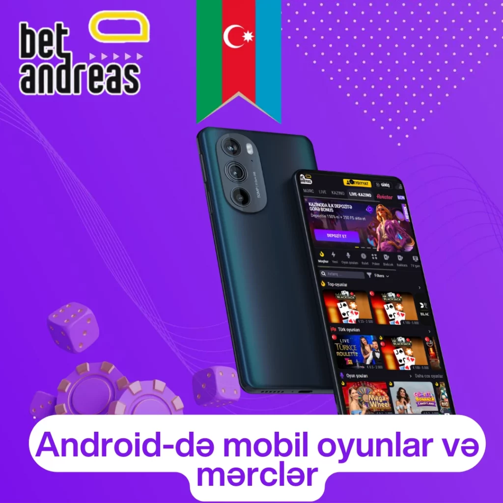 Android-də mobil oyunlar və mərclər