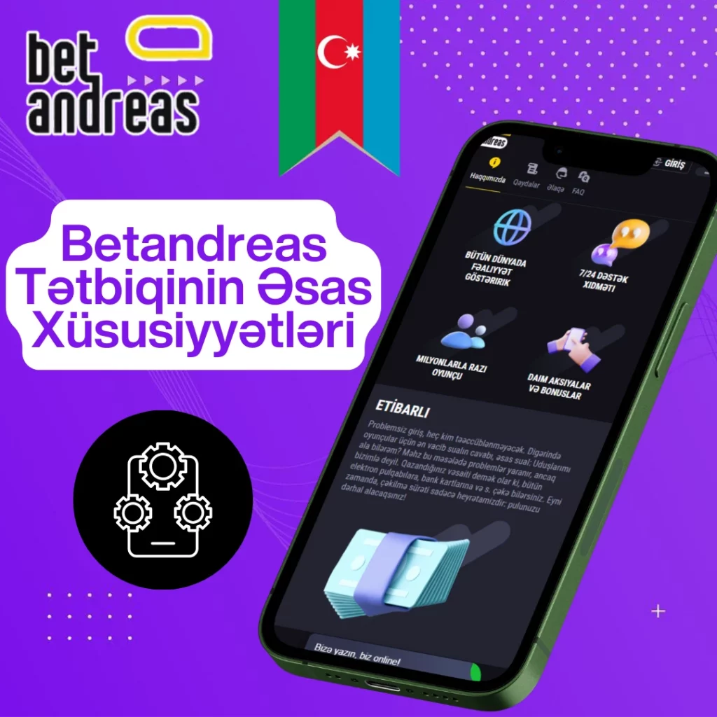 Betandreas Tətbiqinin Əsas Xüsusiyyətləri